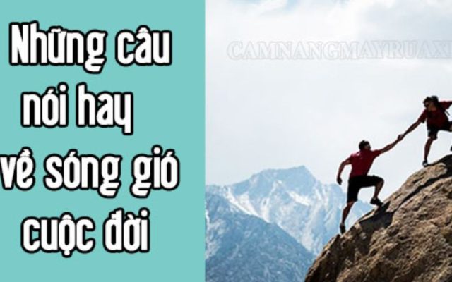 Sóng gió cuộc đời nuôi ta lớn